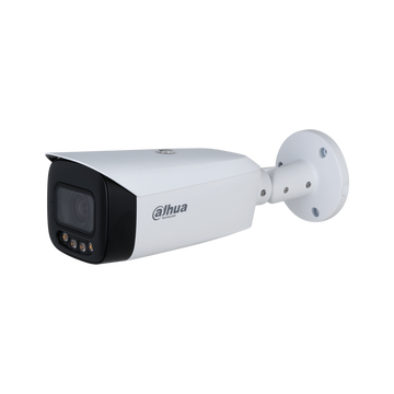 IPC-HFW5849T1P-ASE-LED - Dahua - 8MP Full-color Fixed-focal Warm LED Bullet WizMind Network Camera
