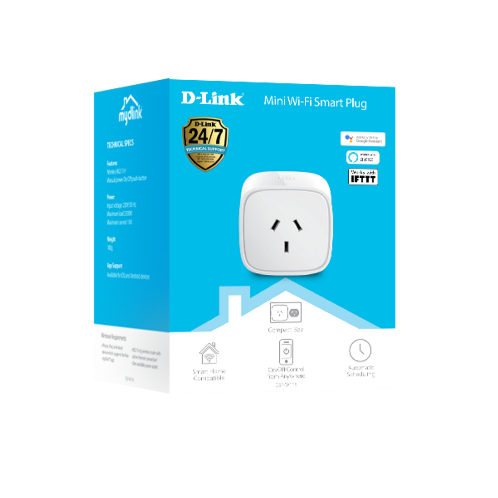 DSP-W118 - D-Link Mini Wi-Fi Smart Plug