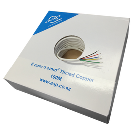 6C5-100-CU - 6-Core 0.5mm Tinned Copper 100m