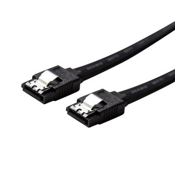 C-SATA3-20 - Dynamix 0.2m SATA 6Gbs Data Cable with Latch. Black colour