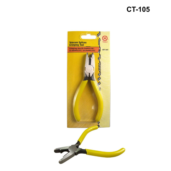 Joiner - Gel Filled Joiner 100 Pack - Yellow or Red CT-105 - HANLONG Telecom Splice Crimp Tool