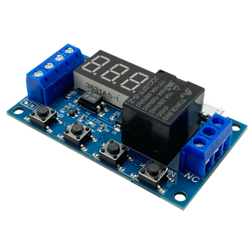 AT2-PCB - Universal timer board 5V -24V DC with multi timer function