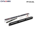 PP-C6- - 19'' Cat6 UTP Patch Panels - Options 12, 16, 24 and 48 Way 24 Port 19'' Cat6 UTP Patch Panel with Labelling Kit