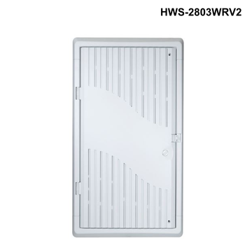 HWS-2803WRV2 - 28'' Recessed Plastic Network Enclosure, WiFi Ready