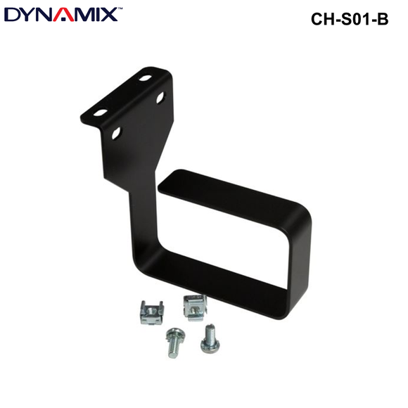 CH-S01-B - 100 x 60mm Vertical Cable Management Accessory 1.5RU. Includes Cage Nuts