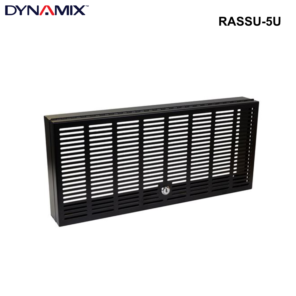 RASSU - 19'' Server Security Lock. Fully Enclosed Top, Bottom, & Sides 5RU 19'' Server Security Lock.
