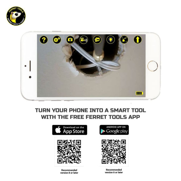 CFWF50P - FERRET Plus - Multipurpose Wireless Inspection Camera & Cable Pulling