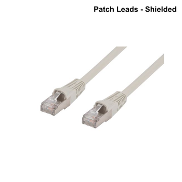 Cat6 Shielded STP Patch Lead (T568A Specification)- Beige - Select Length - 0.5 to 30m Cat6 UTP Patch Lead - 30m - Beige
