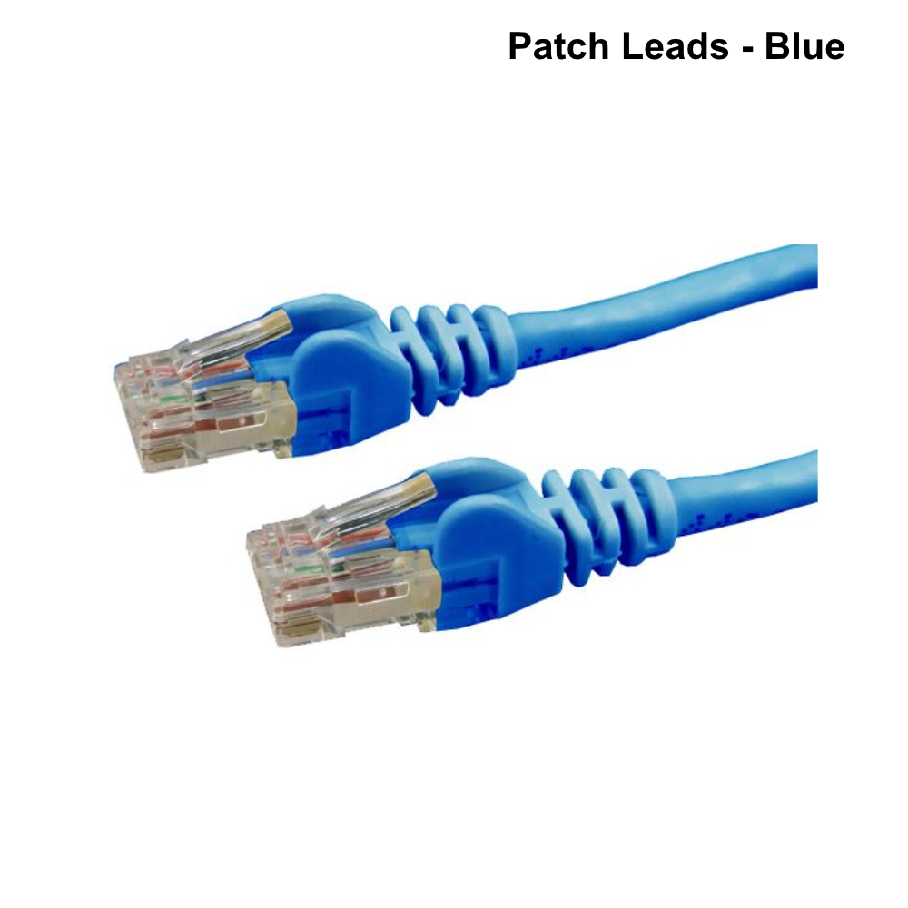 Cat6 UTP Patch Lead (T568A Specification) 250MHz - Black - Select Length - 0.5 to 20m