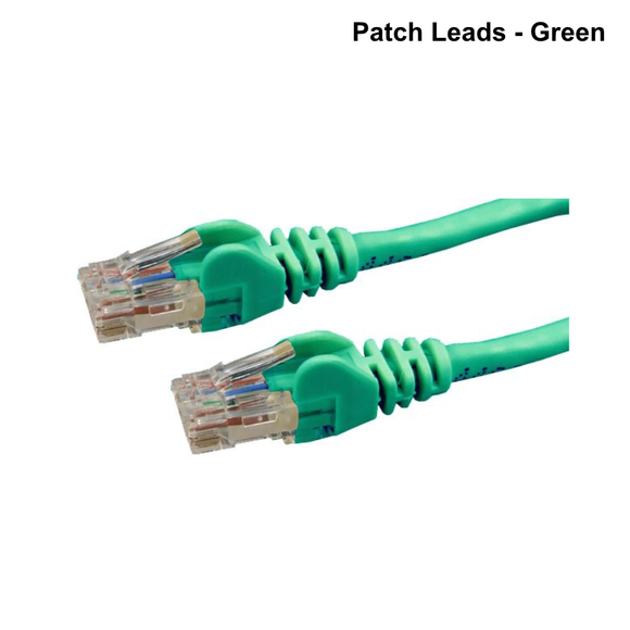 Cat6 UTP Patch Lead (T568A Specification) 250MHz - Black - Select Length - 0.5 to 20m