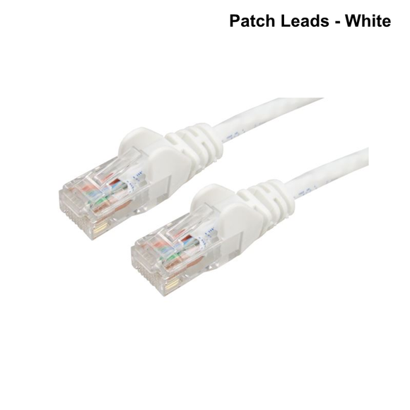 Cat5e UTP Patch Lead (T568A Specification) 100MHz - Beige - Select Length - 0.5 to 50m