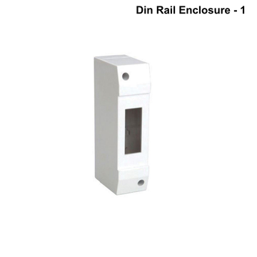 TSDRE - Surface Mounted DIN Rail Enclosure, 1 to 12 Pole, Moulded Bas TSDRE - Surface Mounted DIN Rail Enclosure - 1 Pole