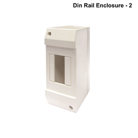 TSDRE - Surface Mounted DIN Rail Enclosure, 1 to 12 Pole, Moulded Bas TSDRE - Surface Mounted DIN Rail Enclosure - 2 Pole