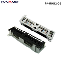 PP-C6- - 19'' Cat6 UTP Patch Panels - Options 12, 16, 24 and 48 Way Mini 12 Port Patch Panel Cat6