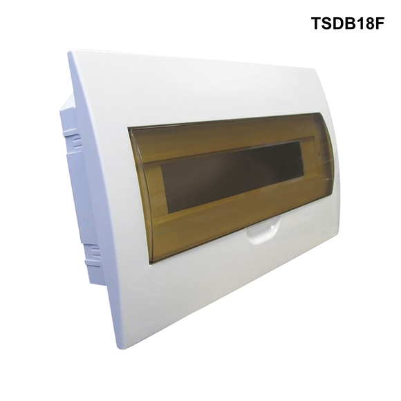 TSDB - Flush Mounted Distribution Board, fire retardant material 4 to 24 Pole Options