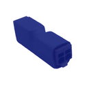 ATMOD – Jack Fuse - Quick Connect EOL Resistor Packs - 50 units, EOL Resistance Options 2K2 6K8 – Blue