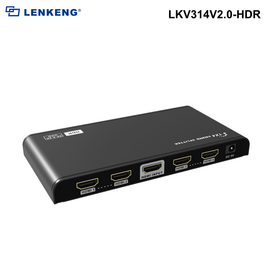 LKV31xV2.0-HDR - Lenkeng 1 in 2/4/8 out HDMI Splitter with HDR and EDID. Supports Ultra HD Resolution Splitter - 1x HDMI source to 4x HDMI displays