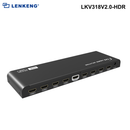 LKV31xV2.0-HDR - Lenkeng 1 in 2/4/8 out HDMI Splitter with HDR and EDID. Supports Ultra HD Resolution Splitter - 1x HDMI source to 8x HDMI displays