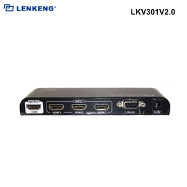 LKV301V2.0 - Lenkeng 4K 3 in 1 out HDMI Switch Ultra HD 4K2K@60Hz