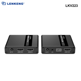 LKV223 - Lenkeng HDMI & IR Extender Kit over Cat6/6a/7 up to 1080P@60Hz, Zero Latency