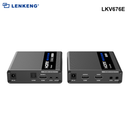 LKV676E - Lenkeng HDMI 2.0 Extender over Cat6/6a. Supports up to 4K, Zero Latency, Two Way IR