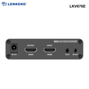 LKV676E - Lenkeng HDMI 2.0 Extender over Cat6/6a. Supports up to 4K, Zero Latency, Two Way IR