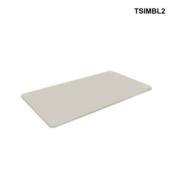 TSIMB - Mounting Base and Lids IP66, Stainless Steel Cover Fastening - Options 1G to 8G Mounting Base Lid 2 Gang IP66
