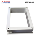 AODWV - Outdoor Vented Wall Mount Cabinet, IP45 Rated, 9RU to 24RU, 400 or 600mm - Grey Outdoor Wall Mount Cabinet Plinth - 400mm