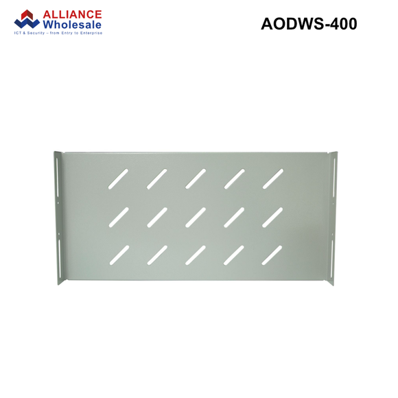 AODW-SS - Outdoor SUS316 Wall Mount Cabinet, IP65 Rated, 6RU to 24RU, Stainless Steel, 400 or 600mm