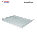 AODW - Outdoor Wall Mount Cabinet, IP65 Rated, 6RU to 24RU, 400 or 600mm - Grey Outdoor Wall Mount Cabinet Shelf - 600mm
