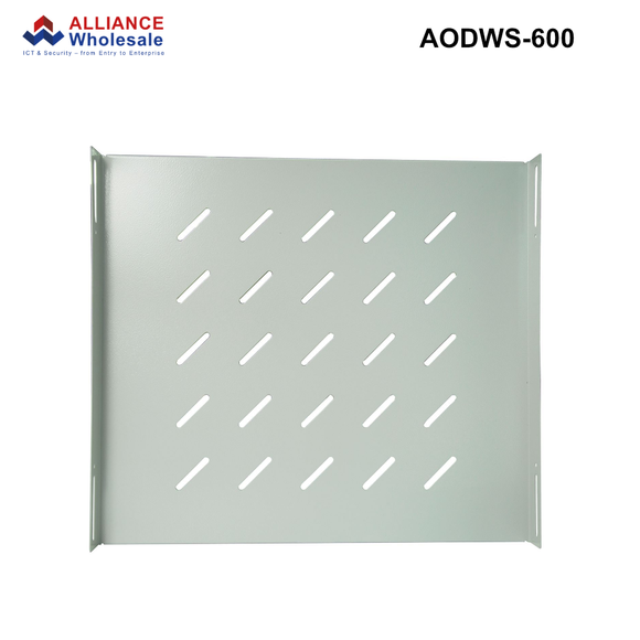 AODW - Outdoor Wall Mount Cabinet, IP65 Rated, 6RU to 24RU, 400 or 600mm - Grey