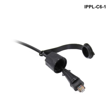 IPPL-C6 - Cat6 IP67 Rated Patch Lead with Protective Boot - 1m to 5m Cat6 IP67 Rated Patch Lead - 1m