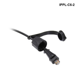 IPPL-C6 - Cat6 IP67 Rated Patch Lead with Protective Boot - 1m to 5m Cat6 IP67 Rated Patch Lead - 2m