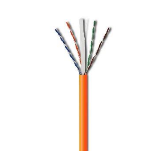 Propatch 305M Cat6 Blue UTP Solid Cable 23 AWG - Colour Options Orange