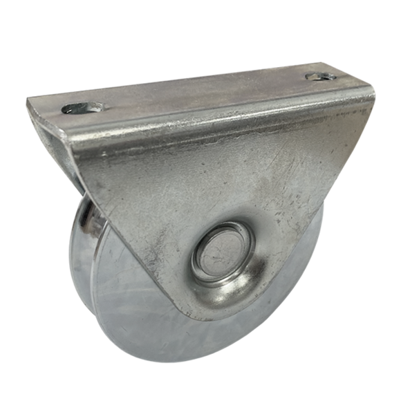 B-126.100 - 100mm U-section Gate Wheel 30mm - Surface Mount