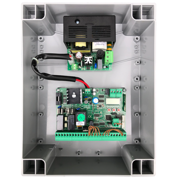 B-BRAINY24+ - B-BRAIN24+ 24 V/DC Controller with integrated receiver and battery charger (64 Remote Slots)
