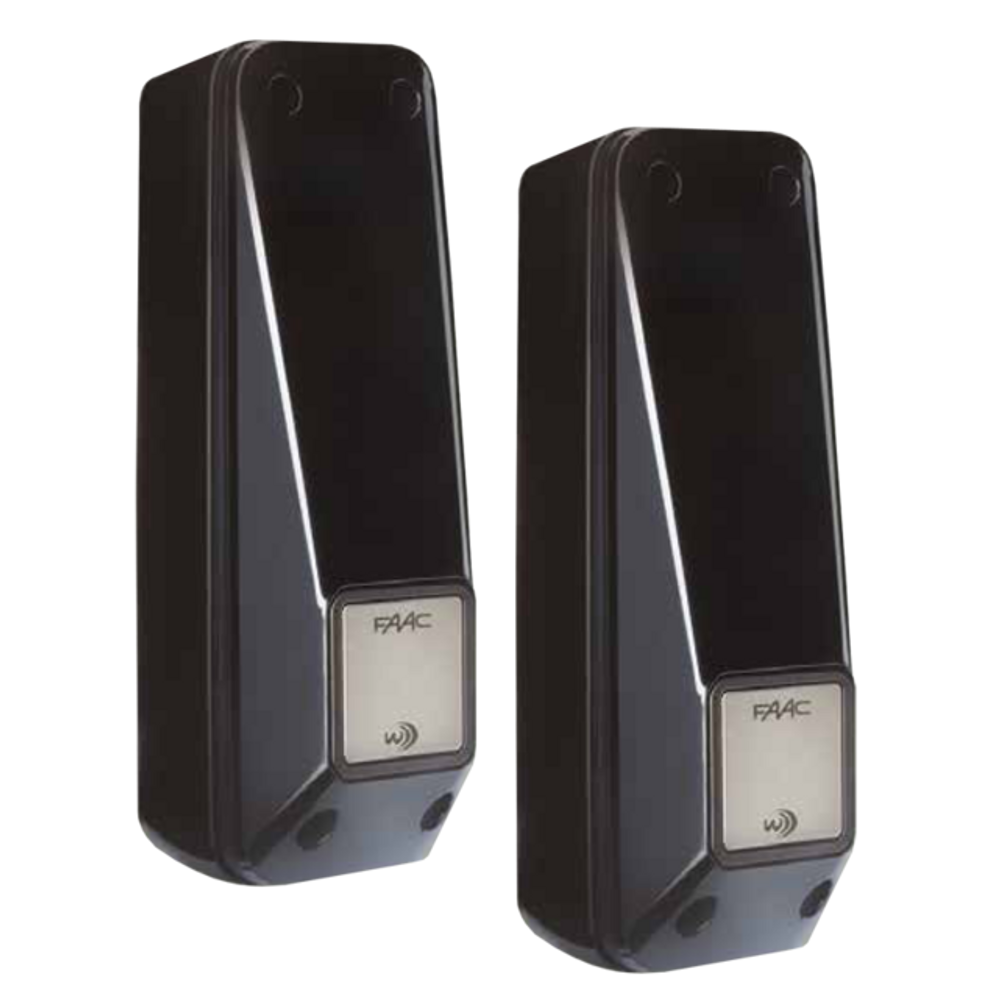B-PUPILLA XP20D - 24V AC/DC Safety beam with battery in one side