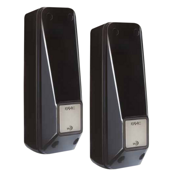 B-PUPILLA XP20D - 24V AC/DC Safety beam with battery in one side