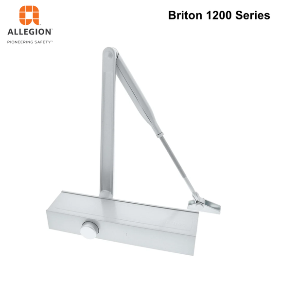 Briton 1120 Series Door Closer - Standard, Hold and Track Arm Options