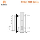 Briton 9365 Series Narrow Stile Electronic Keypad with Legge Mortice Lock & 5300 Internal Furniture
