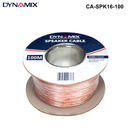 CA-SPK16 - 16AWG/1.31mm Speaker Cable, OFC 25/025BCx2C, Clear PVC Insulation 1.31mm Speaker Cable Clear PVC - 100m