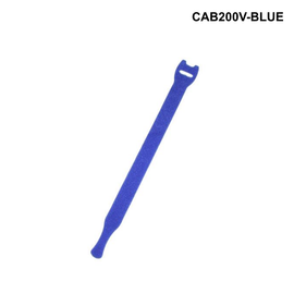CAB200V - Hook & Loop Cable Tie - 200mm x 13mm - 10 Pack - Blue or Red options Hook & Loop Cable Tie - 200 x 13mm - 10 Pack - Blue