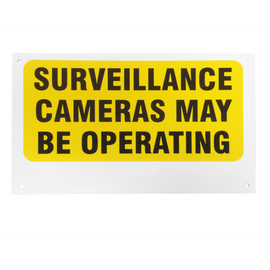 CCTV SIGN-S - Small Video Warning Sign
