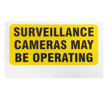 CCTV SIGN-S - Small Video Warning Sign