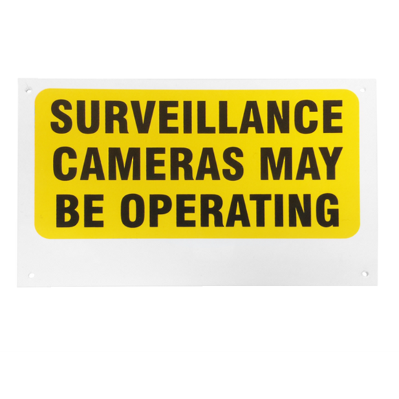 CCTV SIGN-S - Small Video Warning Sign