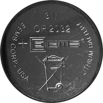 CR2032 CELL - 3 Volt Lithium Button Cell
