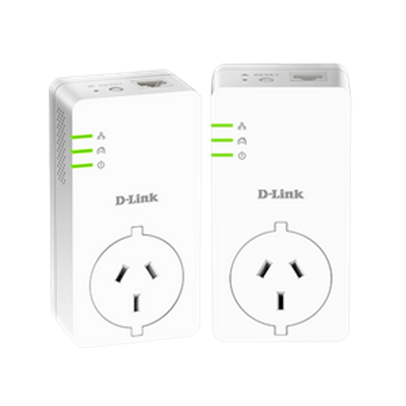 DHP-P601AV - D-Link Powerline AV2 1000 Gigabit Passthrough Kit