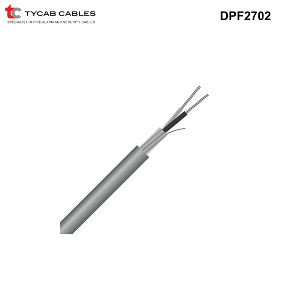 DPF2702 - Tycab 1 Pair Twisted 0.22mm Data Cable Shielded Copper - 100, 250 or 500m 1 Pair Twisted 0.22mm Shielded - 500m
