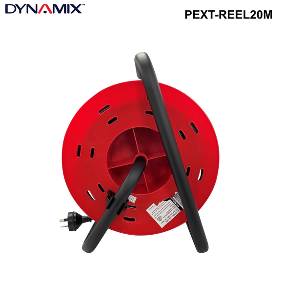 PEXT-REEL - 4-Way 10A Cable Reel Cassette With DP Switch (On/Off), 5m, 10m or 20m