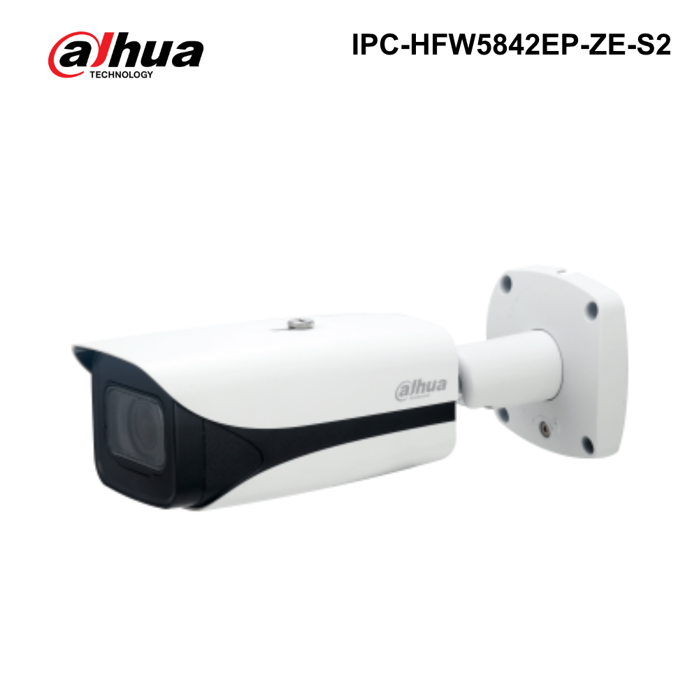 IPC-HFW5842EP-ZE - Dahua - 8 MP IR Vari-focal Bullet WizMind Network Camera